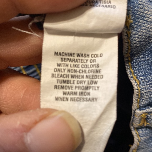 Distressed denim Skort size 24 months - Picture 8 of 8